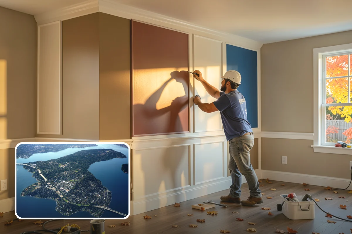Bathroom Renovation in Mercer Island, King County, WA - Preserves your existing floor plan to control costs