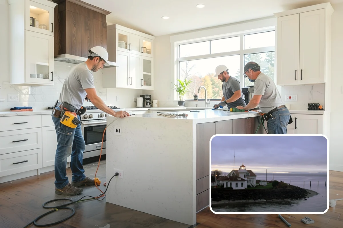Bathroom Renovation in Mukilteo, Snohomish County, WA - Preserves your existing floor plan to control costs