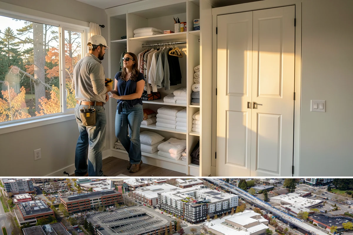 Bathroom Renovation in Redmond, King County, WA - Renovations pair well with the rainy months when homeowners spend more time indoors and want a comfortable, dry retreat.