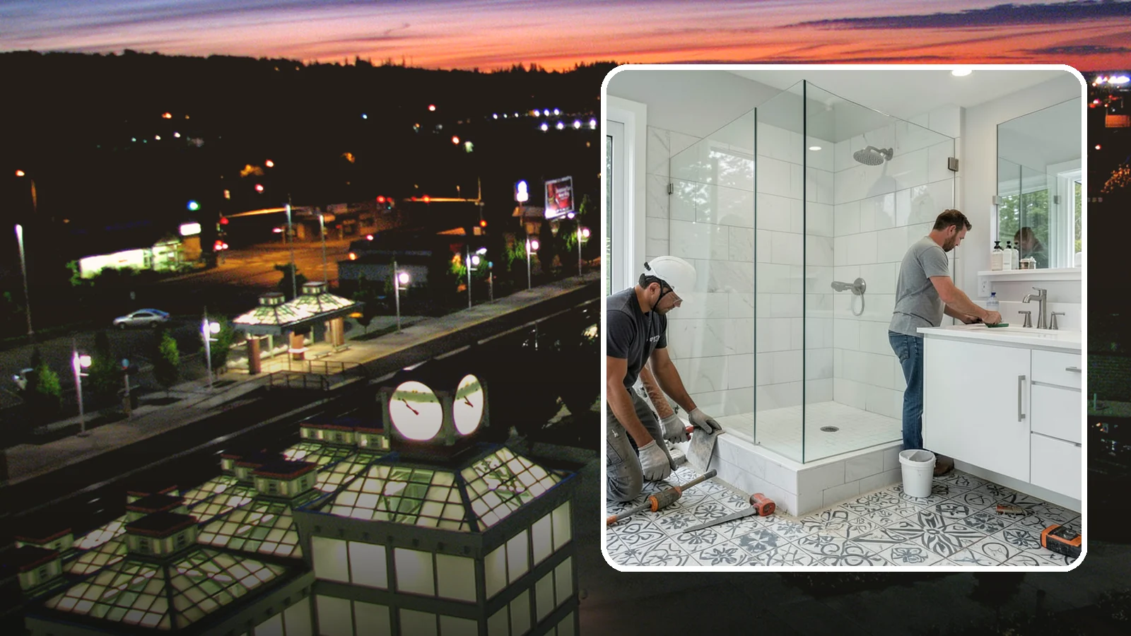 Bathroom Tile Installation in Auburn, King County, WA - Bathroom tile installation brings durable, decorative tilework to walls, floors, or accents.