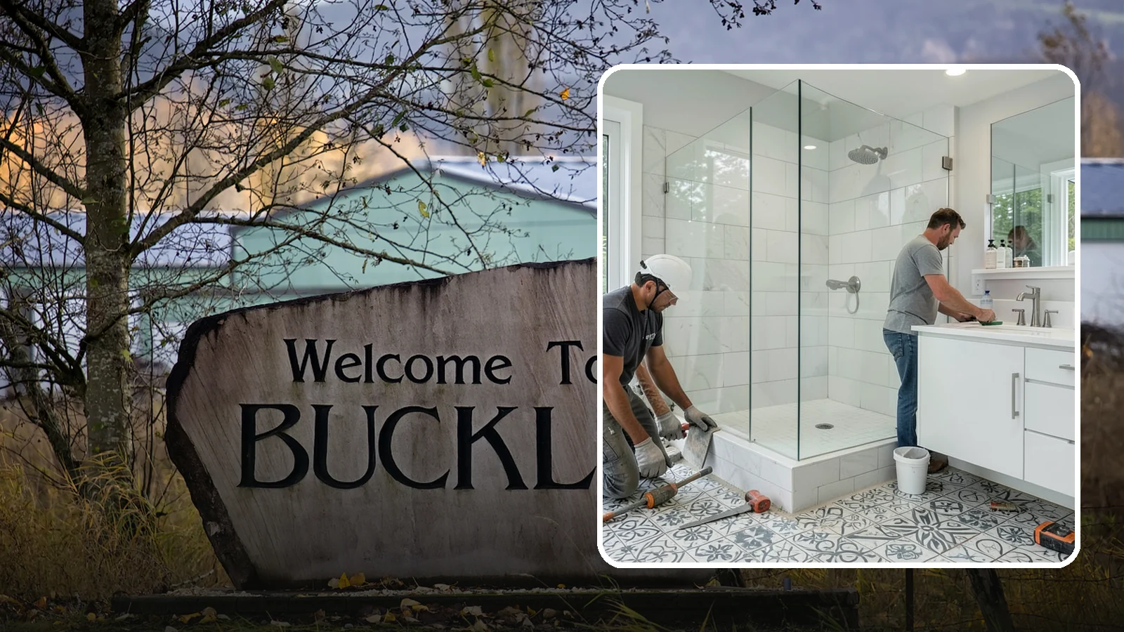 Bathroom Tile Installation in Buckley, Pierce County, WA - Bathroom tile installation brings durable, decorative tilework to walls, floors, or accents.