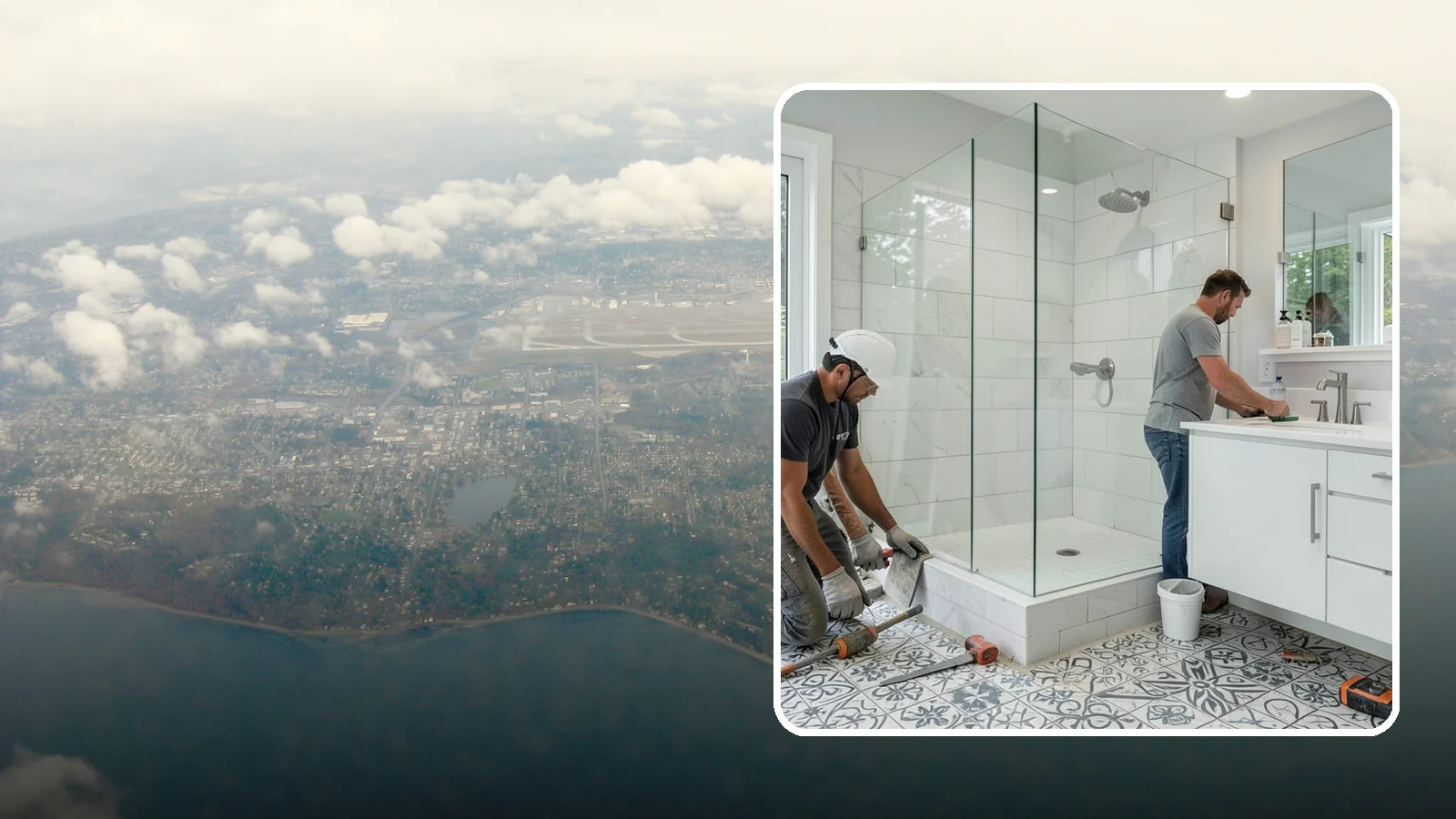 Bathroom Tile Installation in Burien, King County, WA - Bathroom tile installation brings durable, decorative tilework to walls, floors, or accents.