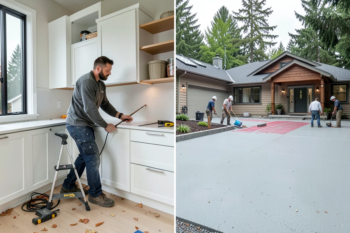 Bathroom Tile Installation in Clyde Hill, King County, WA - Prepare and level the substrate
