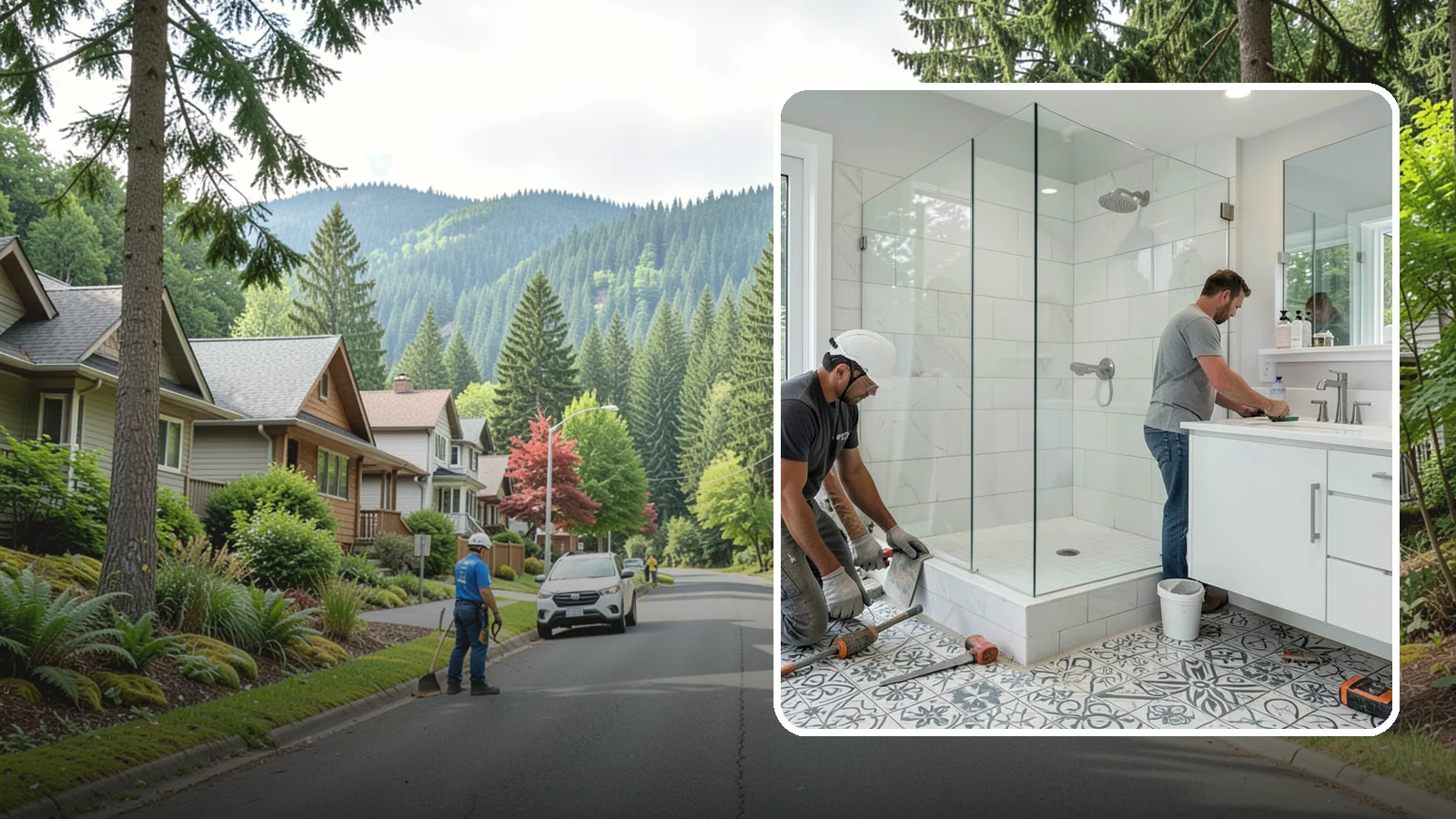 Bathroom Tile Installation in Darrington, Snohomish County, WA - Bathroom tile installation brings durable, decorative tilework to walls, floors, or accents.