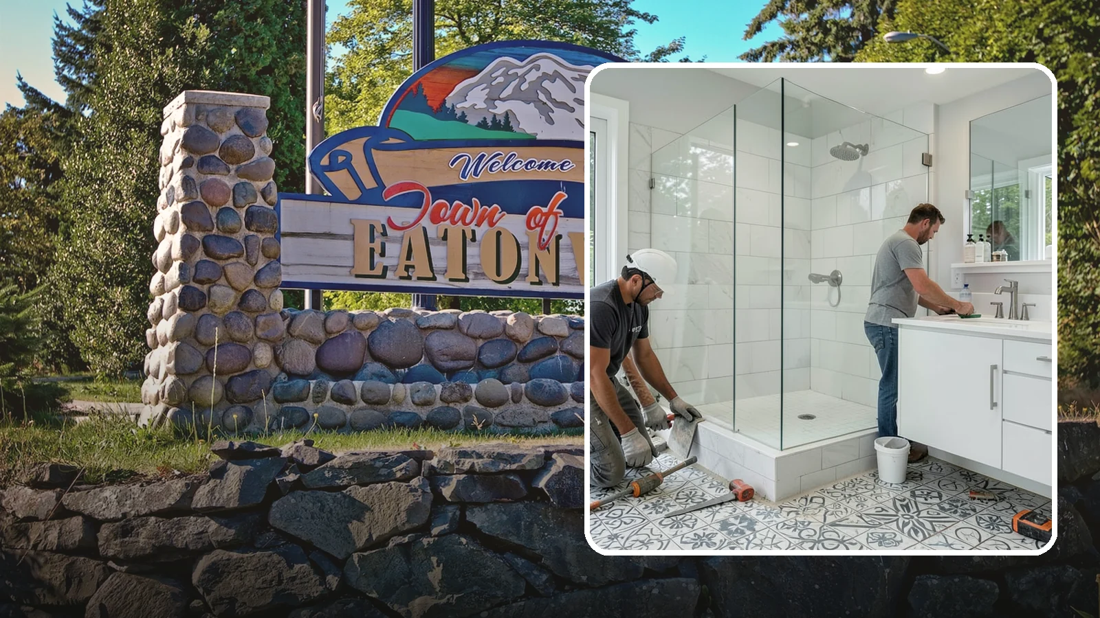 Bathroom Tile Installation in Eatonville, Pierce County, WA - Bathroom tile installation brings durable, decorative tilework to walls, floors, or accents.