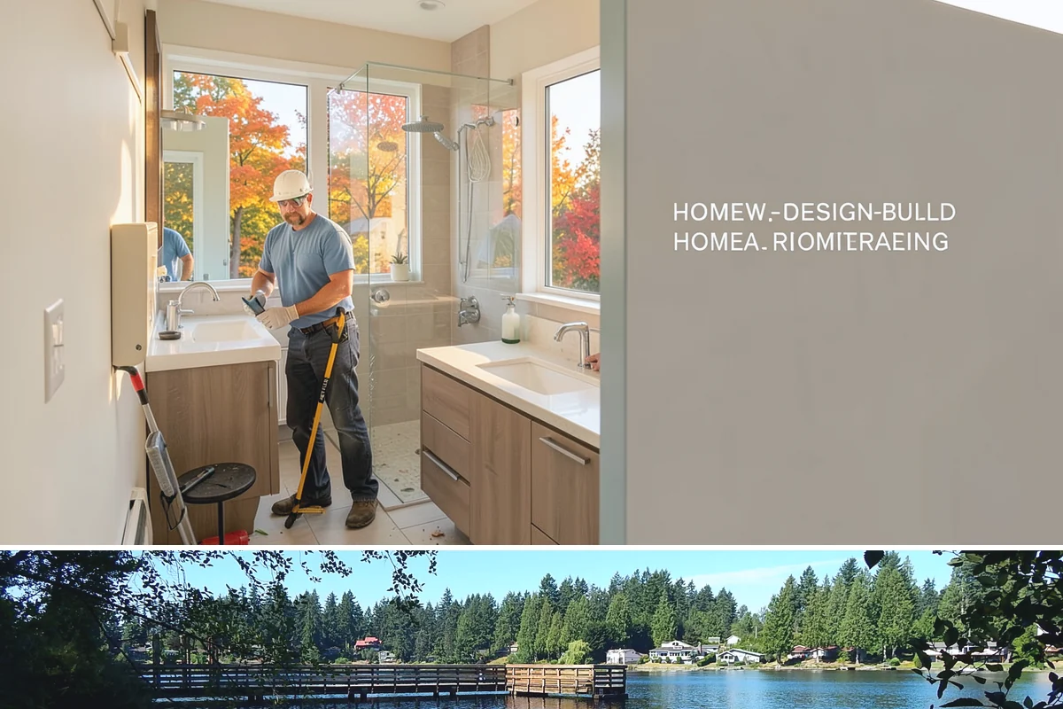Bathroom Tile Installation in Federal Way, King County, WA - Tile setting benefits from the stable indoor temperatures of the heating season, which supports proper curing.