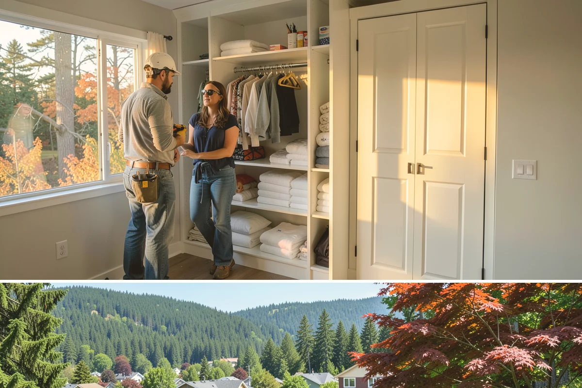 Bathroom Tile Installation in Index, Snohomish County, WA - Tile setting benefits from the stable indoor temperatures of the heating season, which supports proper curing.
