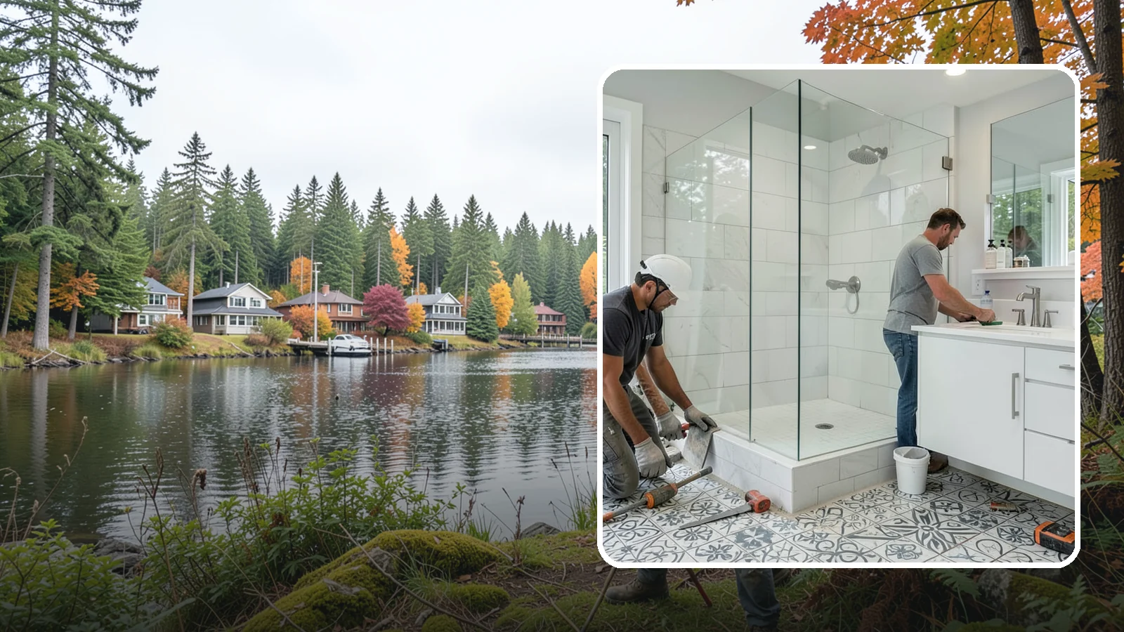 Bathroom Tile Installation in La Conner, Skagit County, WA - Bathroom tile installation brings durable, decorative tilework to walls, floors, or accents.