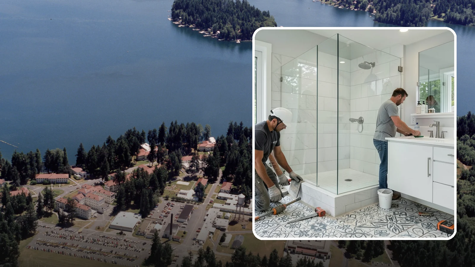 Bathroom Tile Installation in Lakewood, Pierce County, WA - Bathroom tile installation brings durable, decorative tilework to walls, floors, or accents.
