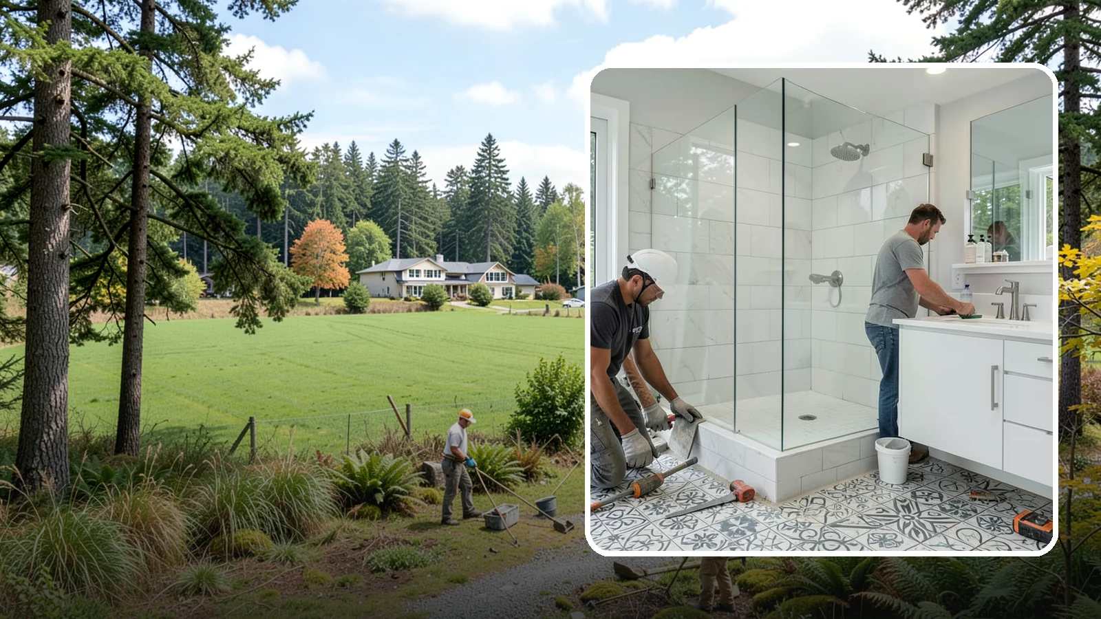 Bathroom Tile Installation in Lyman, Skagit County, WA - Bathroom tile installation brings durable, decorative tilework to walls, floors, or accents.