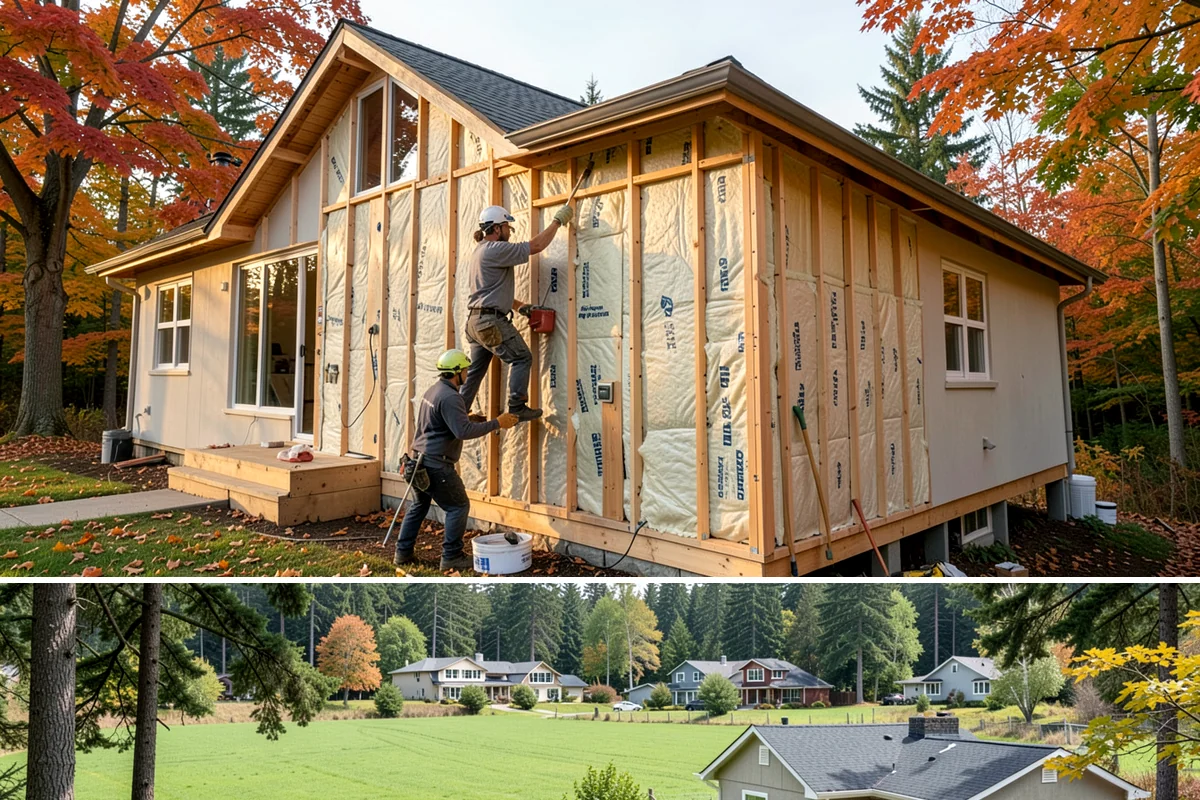 Bathroom Tile Installation in Lyman, Skagit County, WA - Tile setting benefits from the stable indoor temperatures of the heating season, which supports proper curing.
