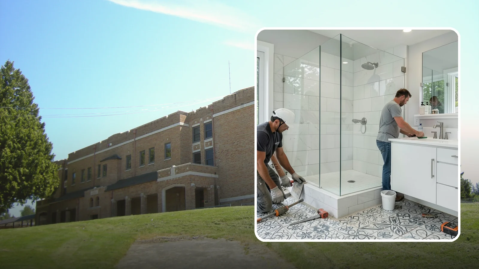 Bathroom Tile Installation in Maple Valley, King County, WA - Bathroom tile installation brings durable, decorative tilework to walls, floors, or accents.