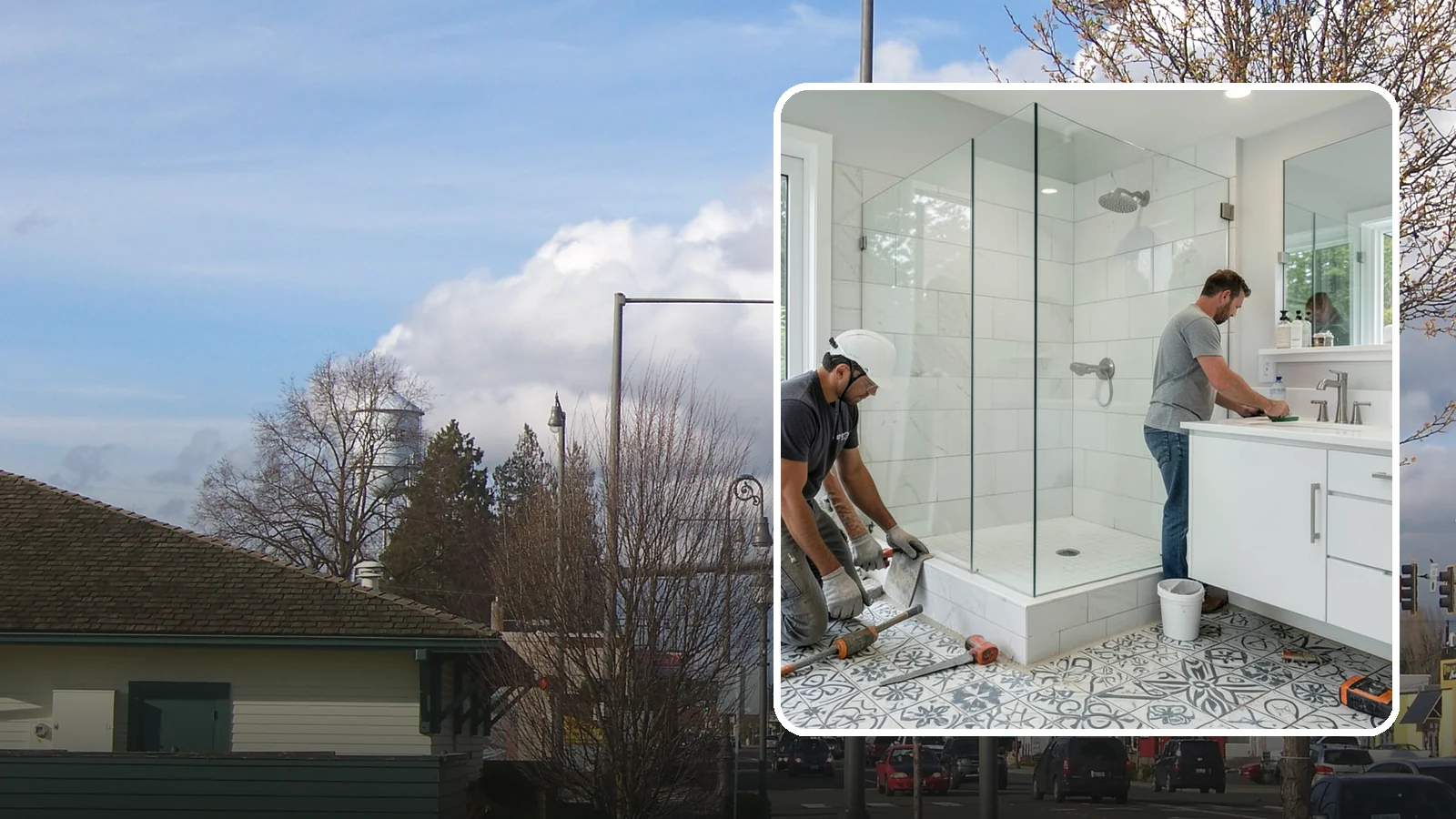 Bathroom Tile Installation in Marysville, Snohomish County, WA - Bathroom tile installation brings durable, decorative tilework to walls, floors, or accents.