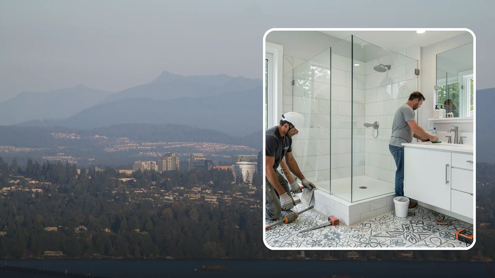 Bathroom Tile Installation in Medina, King County, WA - Bathroom tile installation brings durable, decorative tilework to walls, floors, or accents.