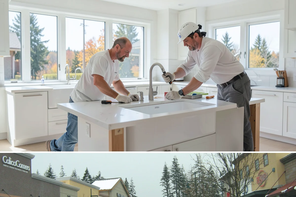 Bathroom Tile Installation in Mill Creek, Snohomish County, WA - Tile setting benefits from the stable indoor temperatures of the heating season, which supports proper curing.