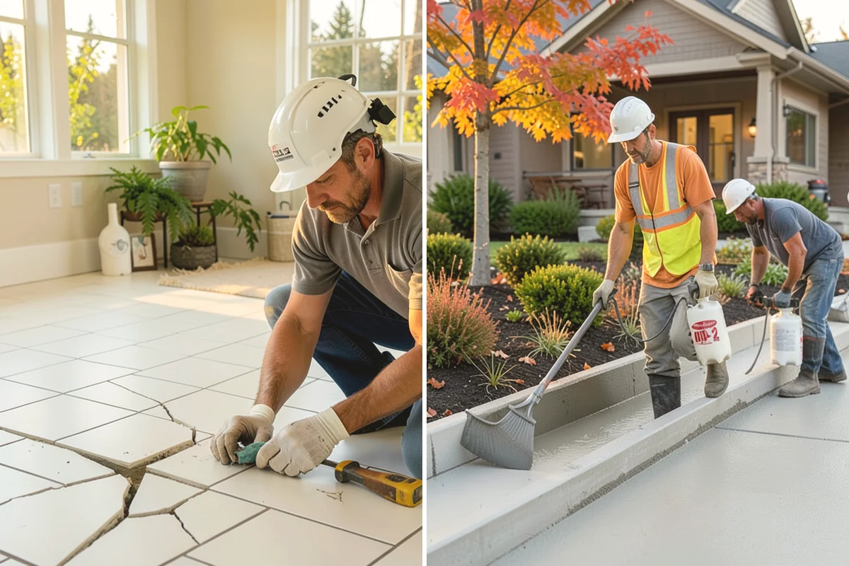 Bathroom Tile Installation in Monroe, Snohomish County, WA - Prepare and level the substrate