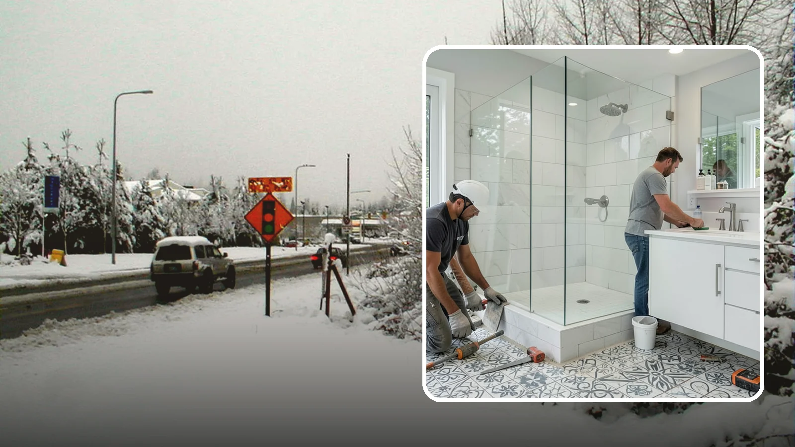 Bathroom Tile Installation in Newcastle, King County, WA - Bathroom tile installation brings durable, decorative tilework to walls, floors, or accents.