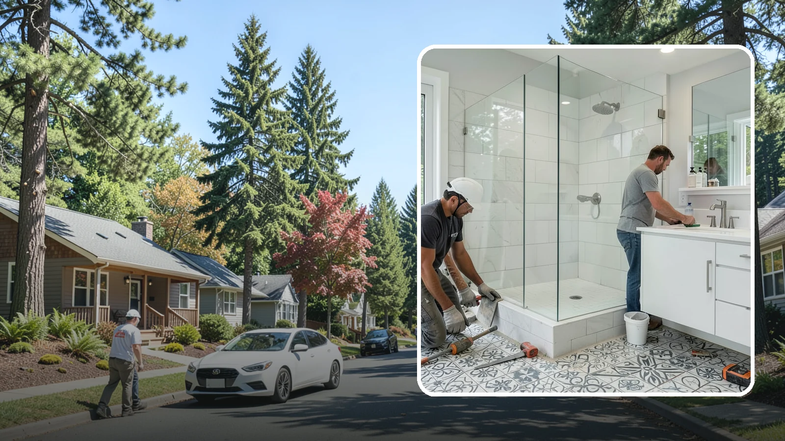 Bathroom Tile Installation in Orting, Pierce County, WA - Bathroom tile installation brings durable, decorative tilework to walls, floors, or accents.