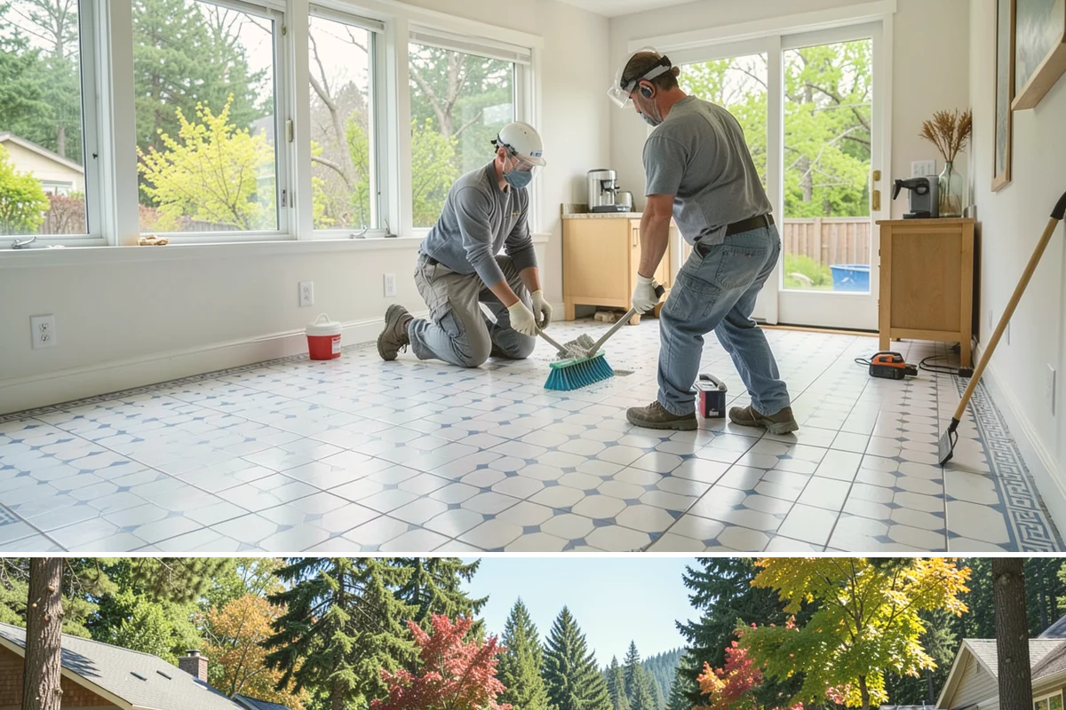 Bathroom Tile Installation in Orting, Pierce County, WA - Tile setting benefits from the stable indoor temperatures of the heating season, which supports proper curing.