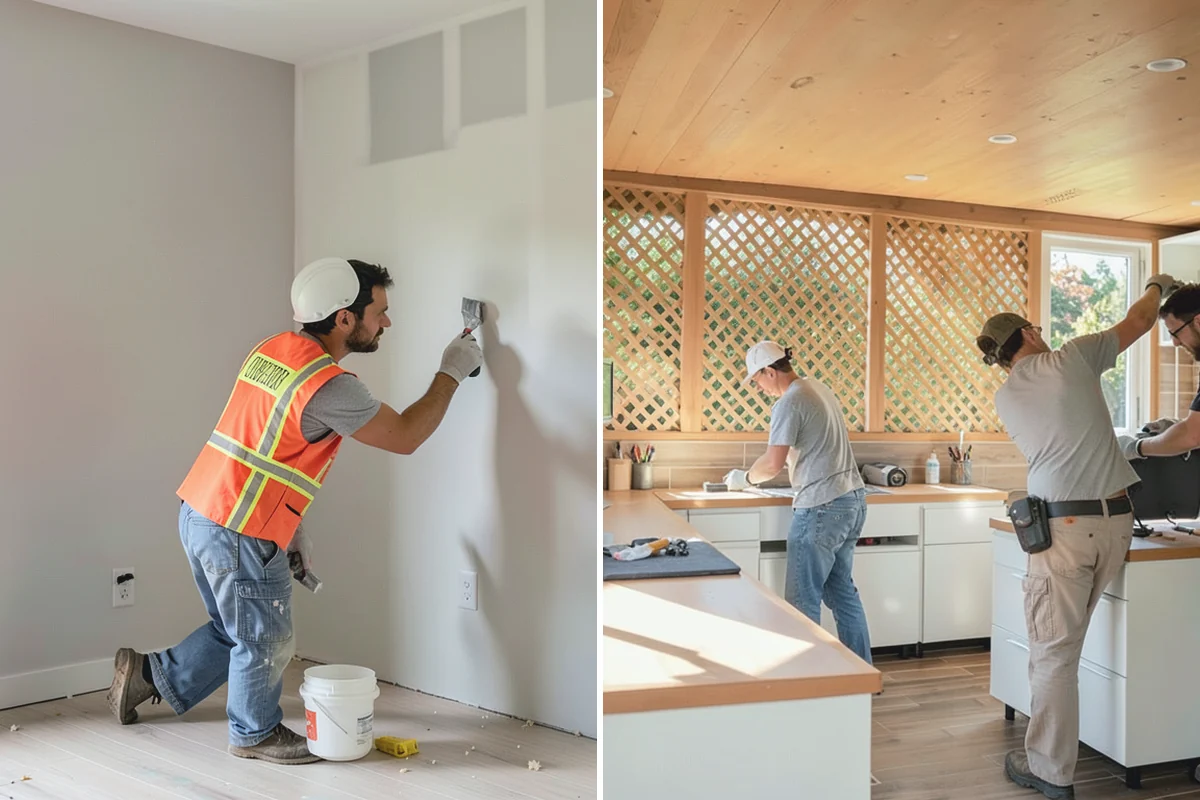 Bathroom Tile Installation in Renton, King County, WA - Prepare and level the substrate