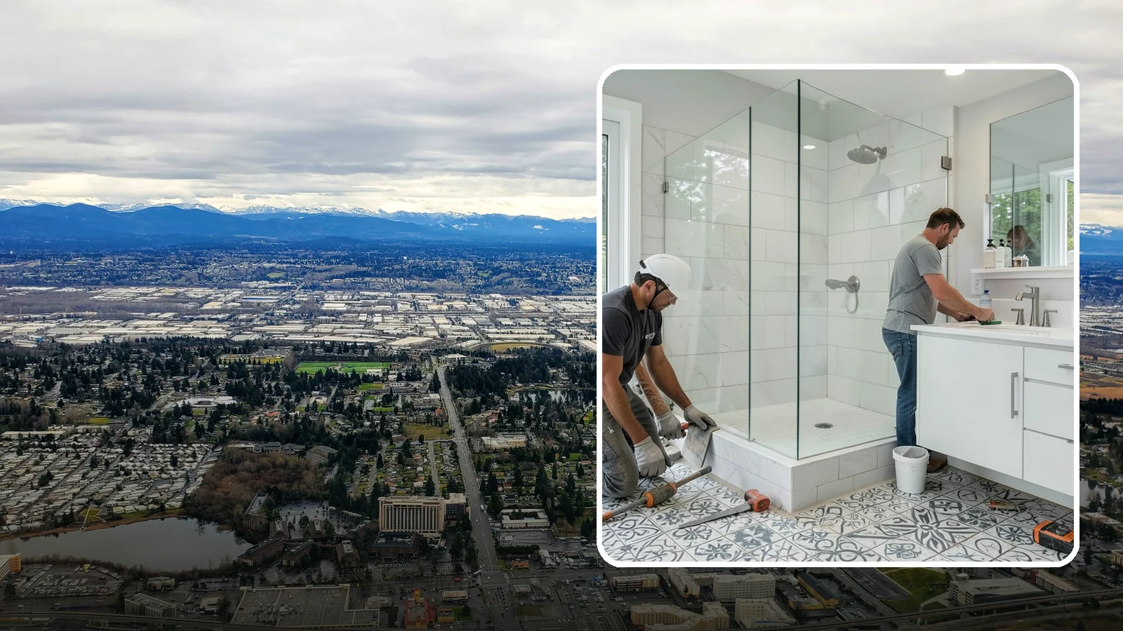 Bathroom Tile Installation in SeaTac, King County, WA - Bathroom tile installation brings durable, decorative tilework to walls, floors, or accents.