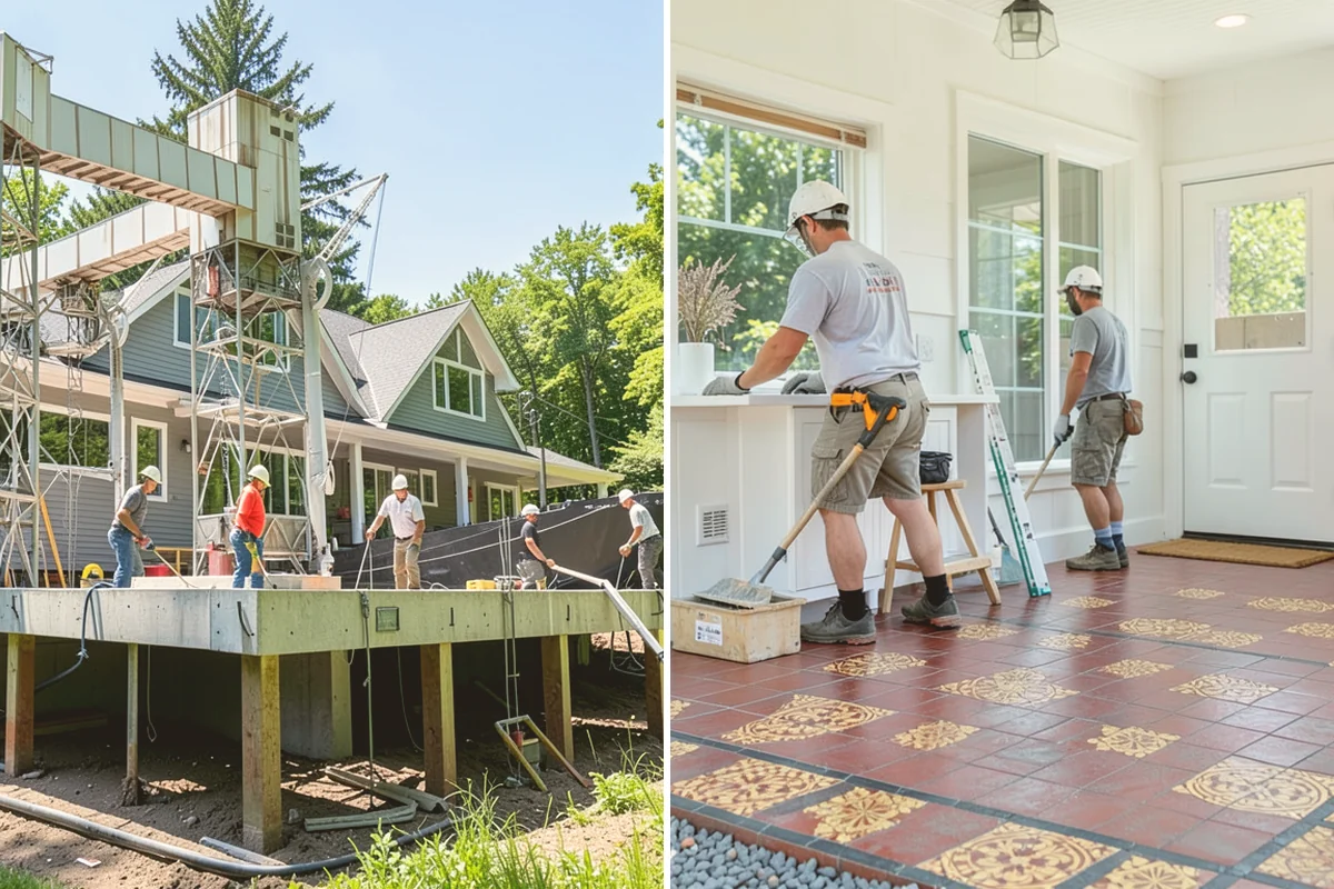 Bathroom Tile Installation in Snohomish, Snohomish County, WA - Prepare and level the substrate