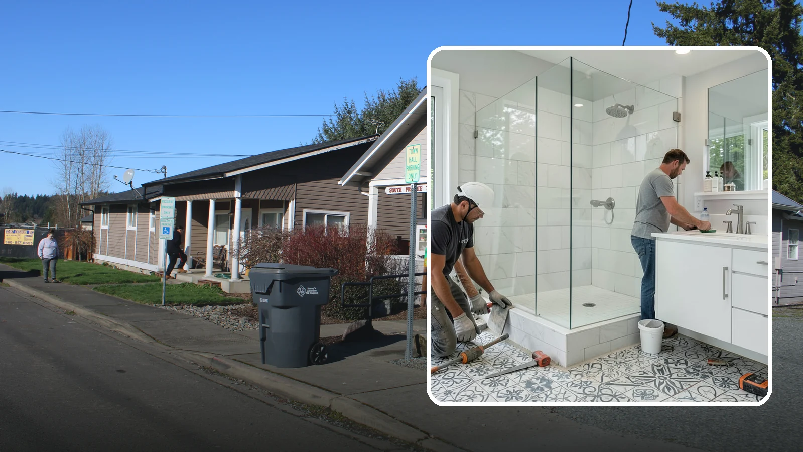 Bathroom Tile Installation in South Prairie, Pierce County, WA - Bathroom tile installation brings durable, decorative tilework to walls, floors, or accents.