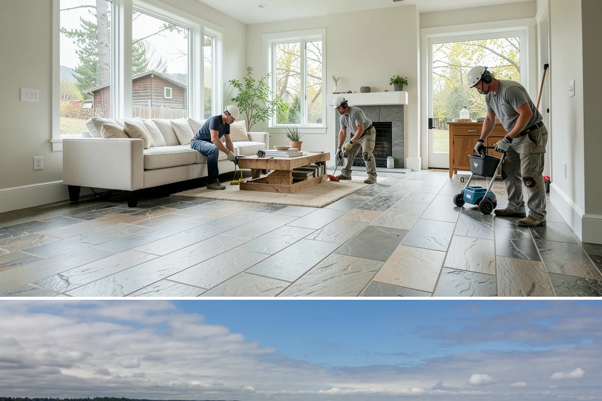 Bathroom Tile Installation in University Place, Pierce County, WA - Tile setting benefits from the stable indoor temperatures of the heating season, which supports proper curing.