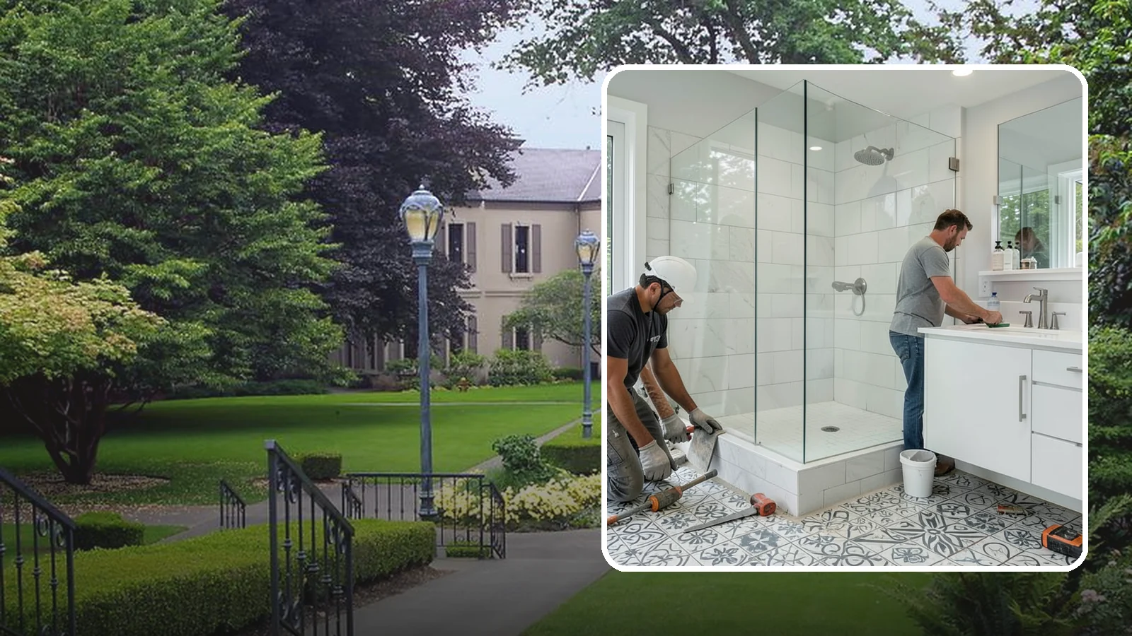 Bathroom Tile Installation in Woodinville, King County, WA - Bathroom tile installation brings durable, decorative tilework to walls, floors, or accents.
