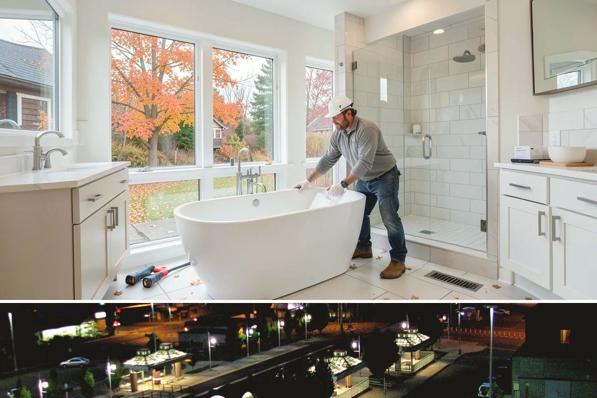 Bathroom Vanity Installation in Auburn, King County, WA - A vanity swap is a quick indoor upgrade that fits easily into any time of year.