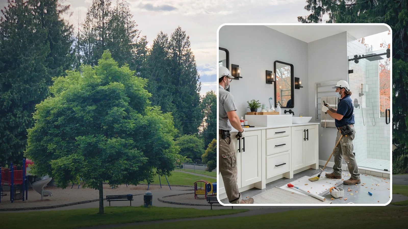 Bathroom Vanity Installation in Bonney Lake, Pierce County, WA - A bathroom vanity installation adds functional storage and a fresh focal point to your sink area.