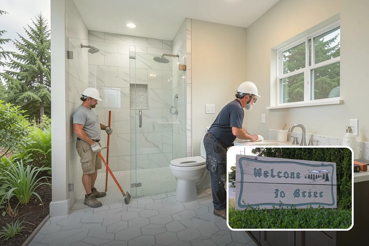 Bathroom Vanity Installation in Brier, Snohomish County, WA - Adds valuable storage and counter space