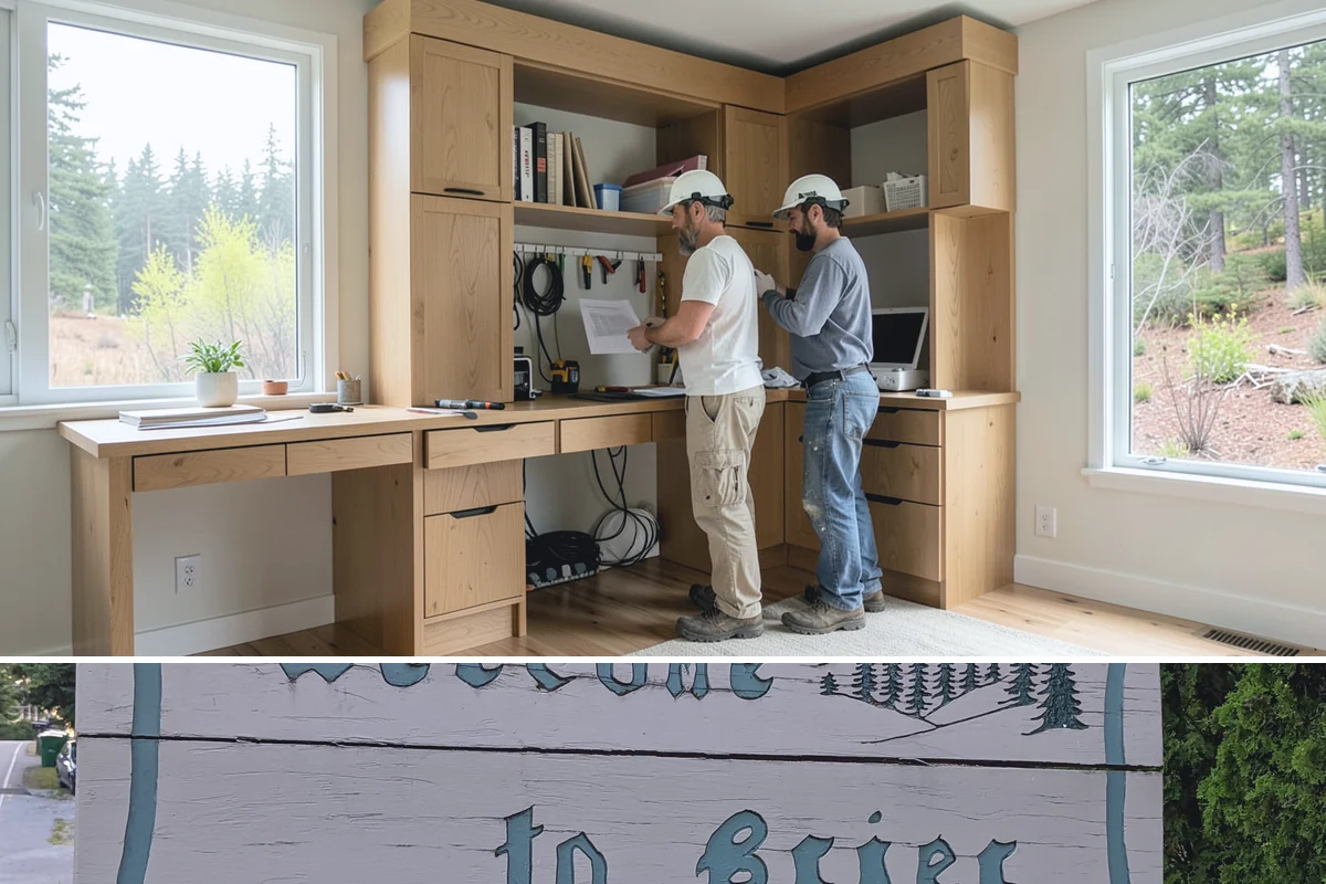 Bathroom Vanity Installation in Brier, Snohomish County, WA - A vanity swap is a quick indoor upgrade that fits easily into any time of year.