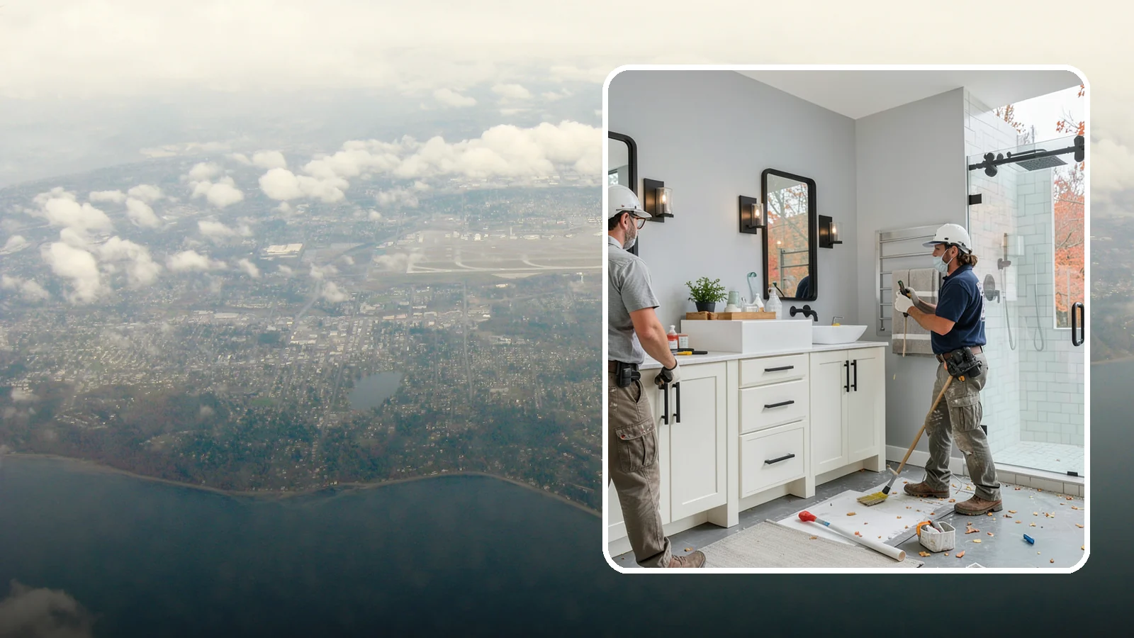 Bathroom Vanity Installation in Burien, King County, WA - A bathroom vanity installation adds functional storage and a fresh focal point to your sink area.