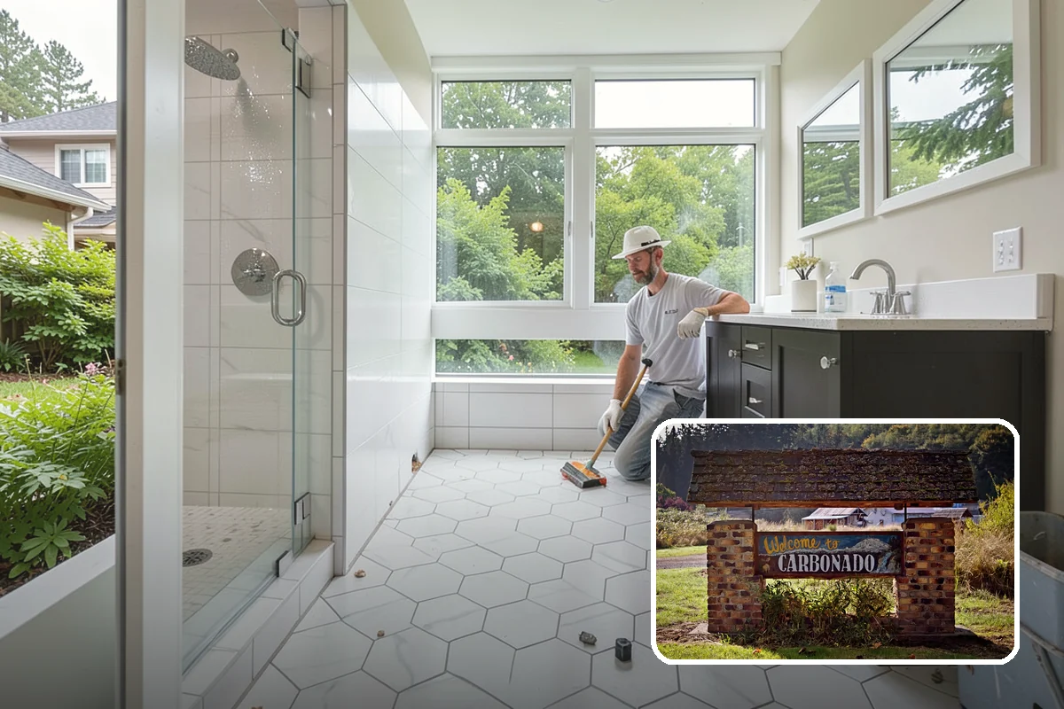 Bathroom Vanity Installation in Carbonado, Pierce County, WA - Adds valuable storage and counter space