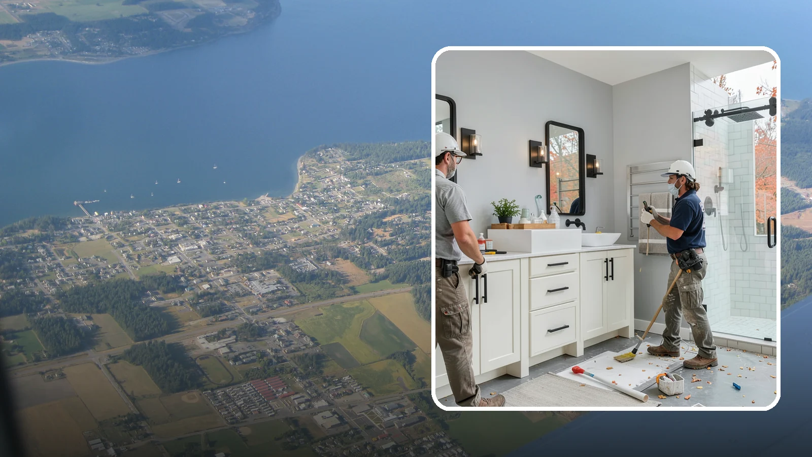 Bathroom Vanity Installation in Coupeville, Island County, WA - A bathroom vanity installation adds functional storage and a fresh focal point to your sink area.