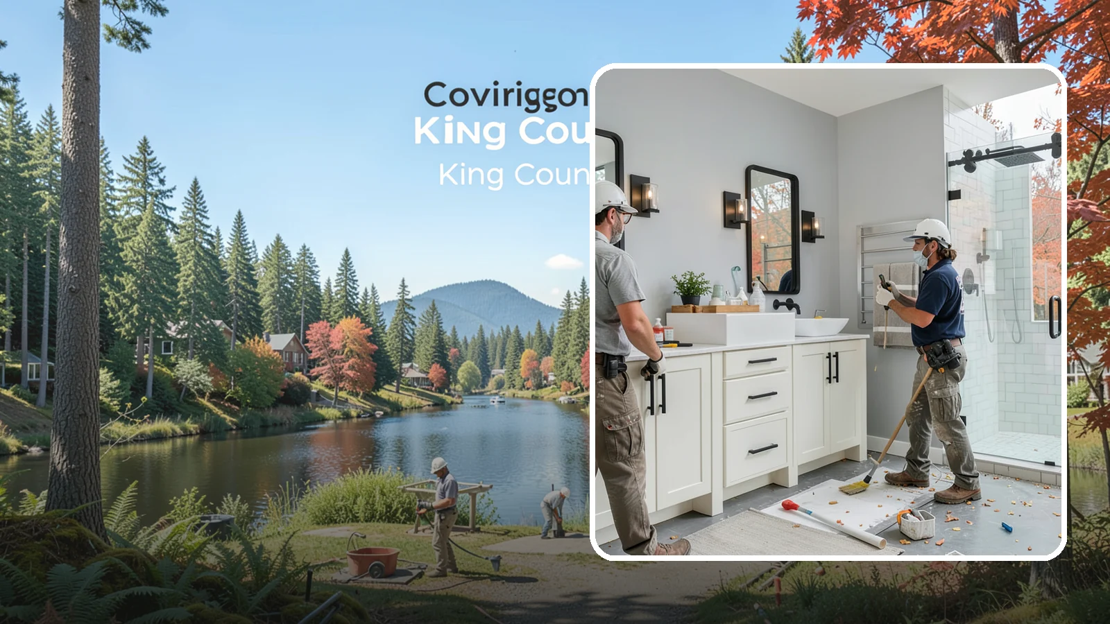 Bathroom Vanity Installation in Covington, King County, WA - A bathroom vanity installation adds functional storage and a fresh focal point to your sink area.