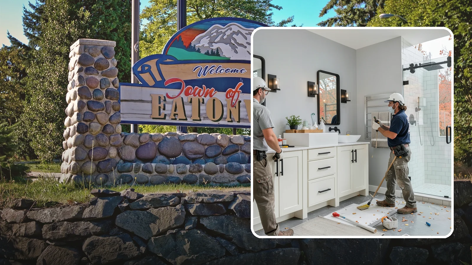Bathroom Vanity Installation in Eatonville, Pierce County, WA - A bathroom vanity installation adds functional storage and a fresh focal point to your sink area.
