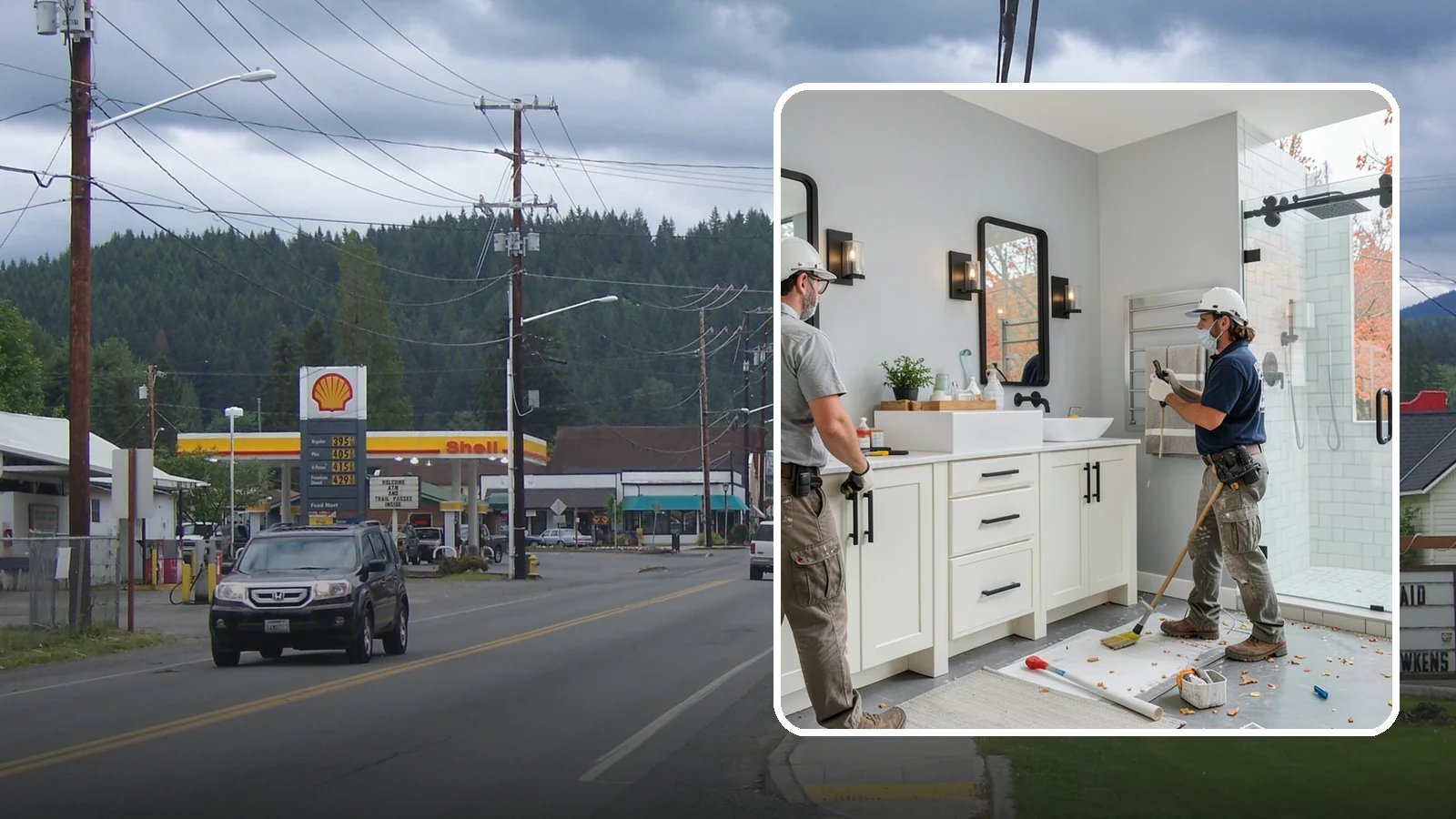 Bathroom Vanity Installation in Granite Falls, Snohomish County, WA - A bathroom vanity installation adds functional storage and a fresh focal point to your sink area.