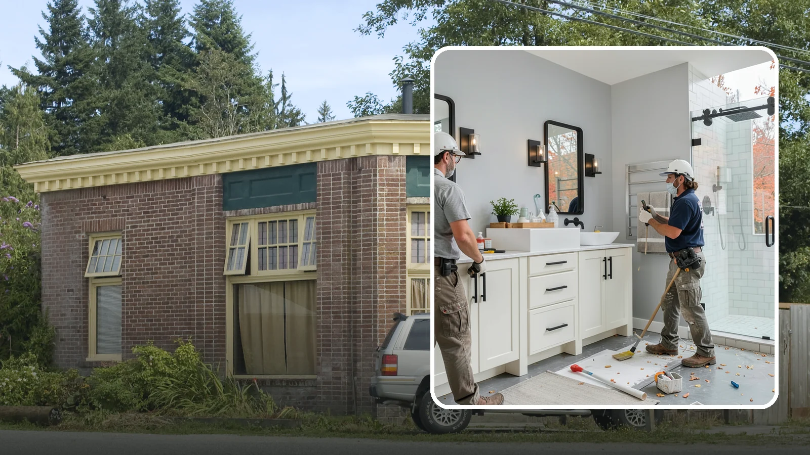 Bathroom Vanity Installation in Hamilton, Skagit County, WA - A bathroom vanity installation adds functional storage and a fresh focal point to your sink area.