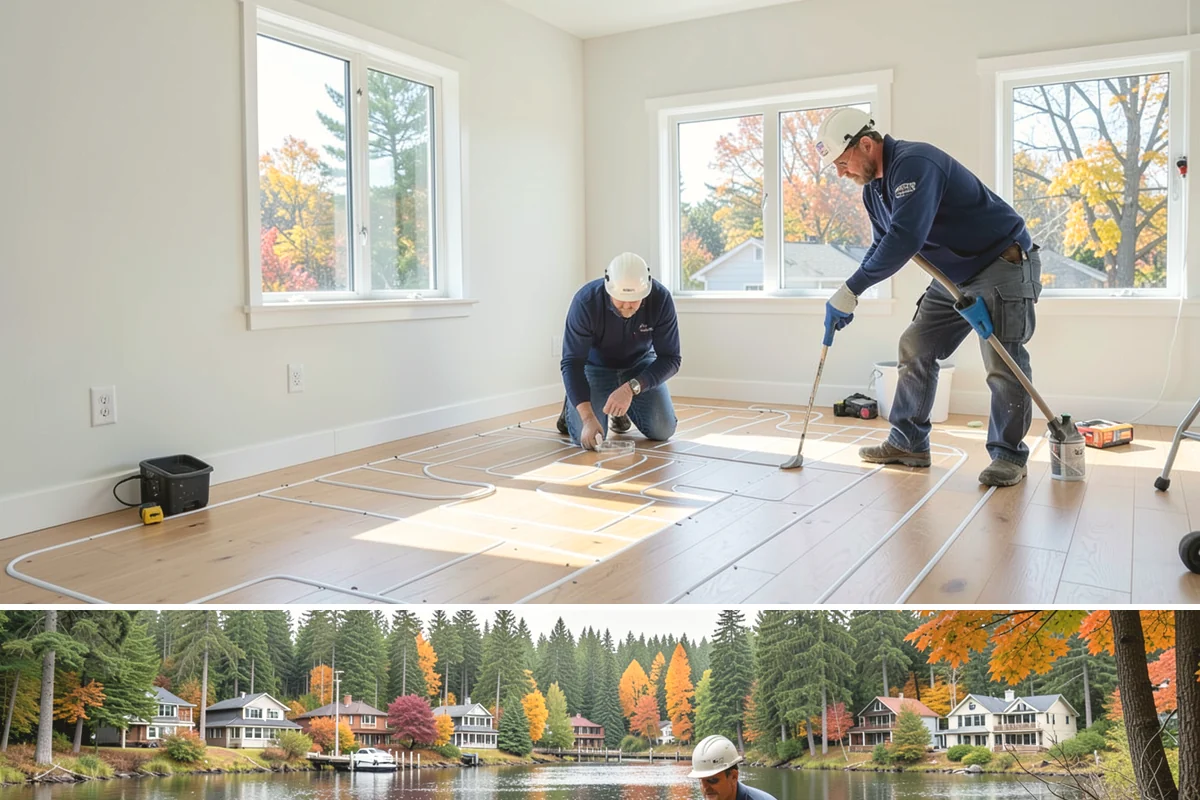 Bathroom Vanity Installation in La Conner, Skagit County, WA - A vanity swap is a quick indoor upgrade that fits easily into any time of year.