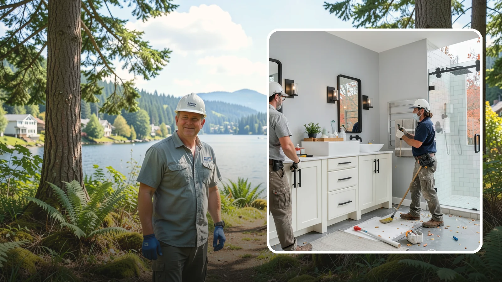 Bathroom Vanity Installation in Milton, King County, WA - A bathroom vanity installation adds functional storage and a fresh focal point to your sink area.