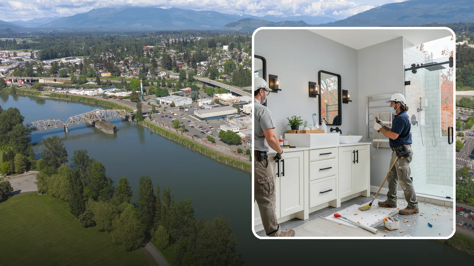 Bathroom Vanity Installation in Mount Vernon, Skagit County, WA - A bathroom vanity installation adds functional storage and a fresh focal point to your sink area.