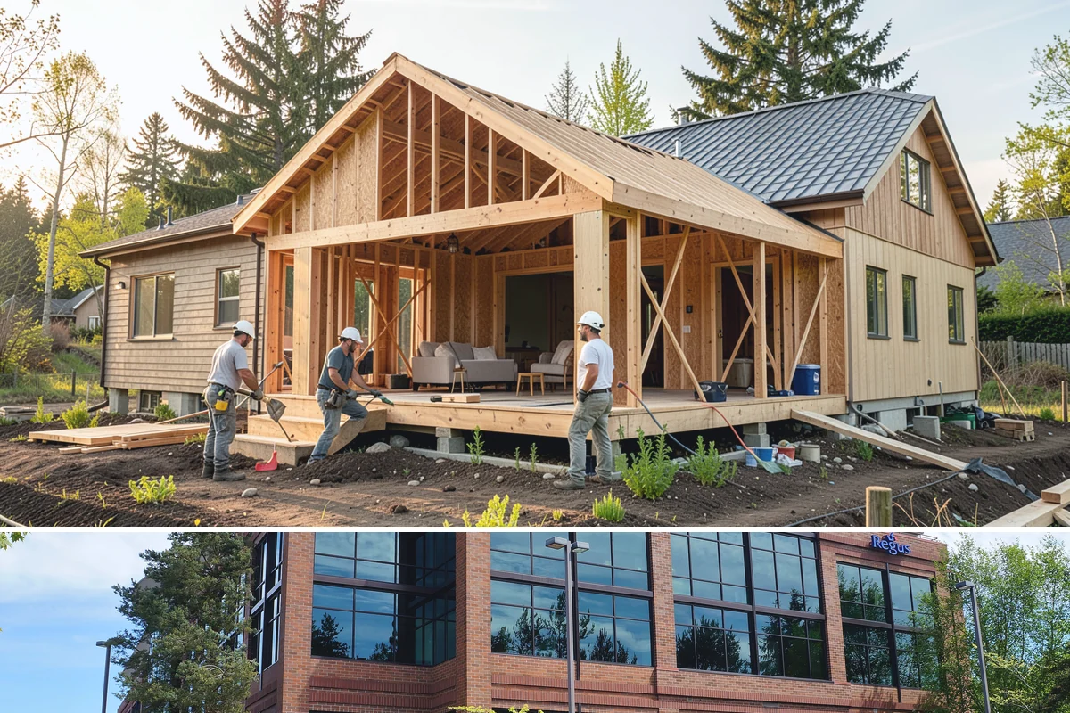 Bathroom Vanity Installation in Mountlake Terrace, Snohomish County, WA - A vanity swap is a quick indoor upgrade that fits easily into any time of year.