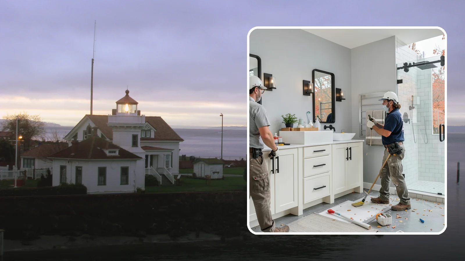 Bathroom Vanity Installation in Mukilteo, Snohomish County, WA - A bathroom vanity installation adds functional storage and a fresh focal point to your sink area.