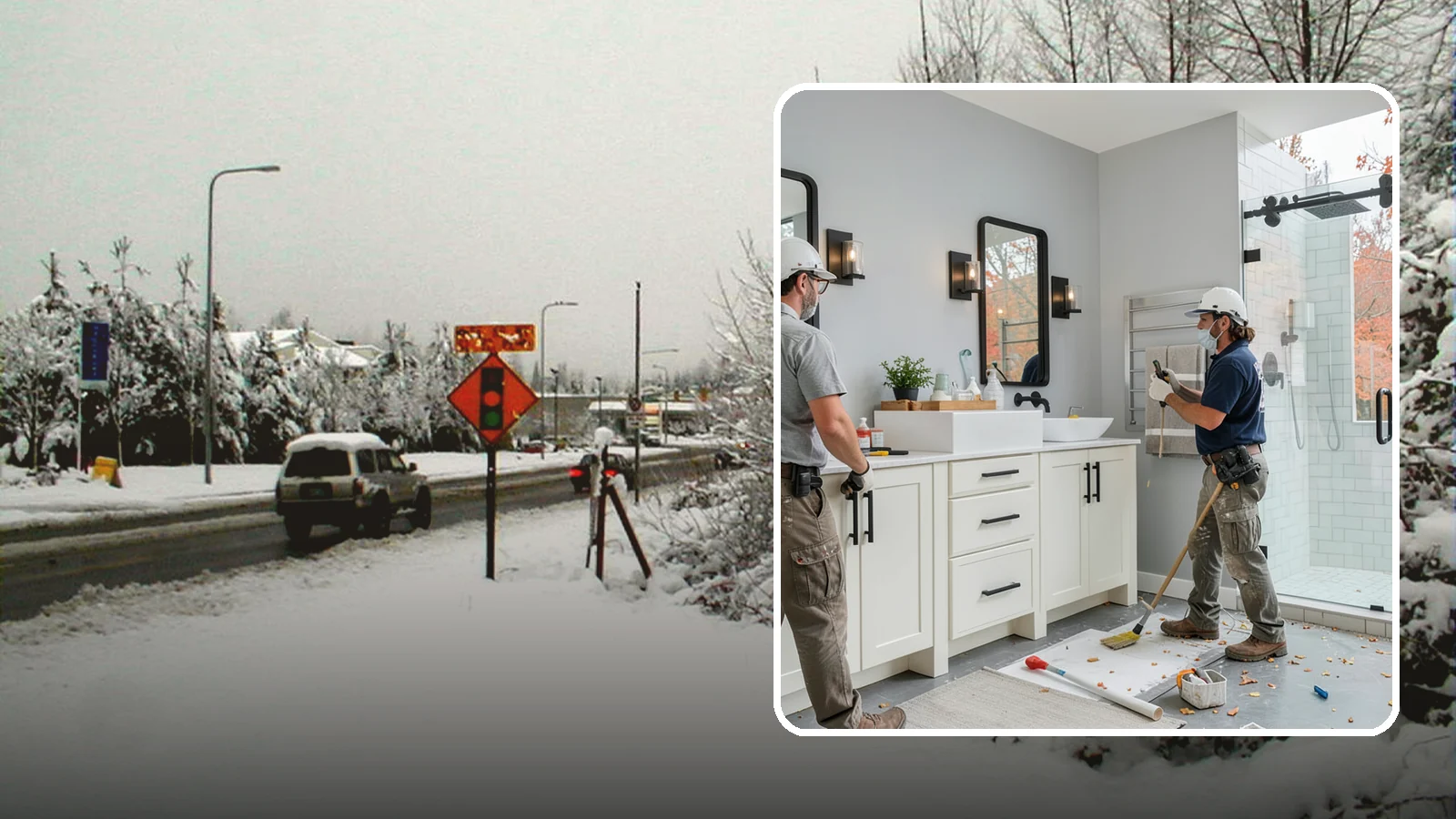 Bathroom Vanity Installation in Newcastle, King County, WA - A bathroom vanity installation adds functional storage and a fresh focal point to your sink area.