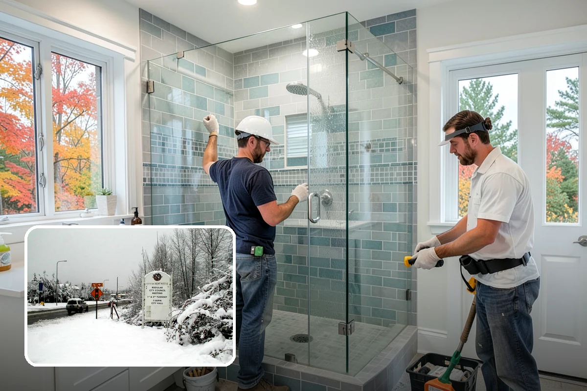 Bathroom Vanity Installation in Newcastle, King County, WA - Adds valuable storage and counter space
