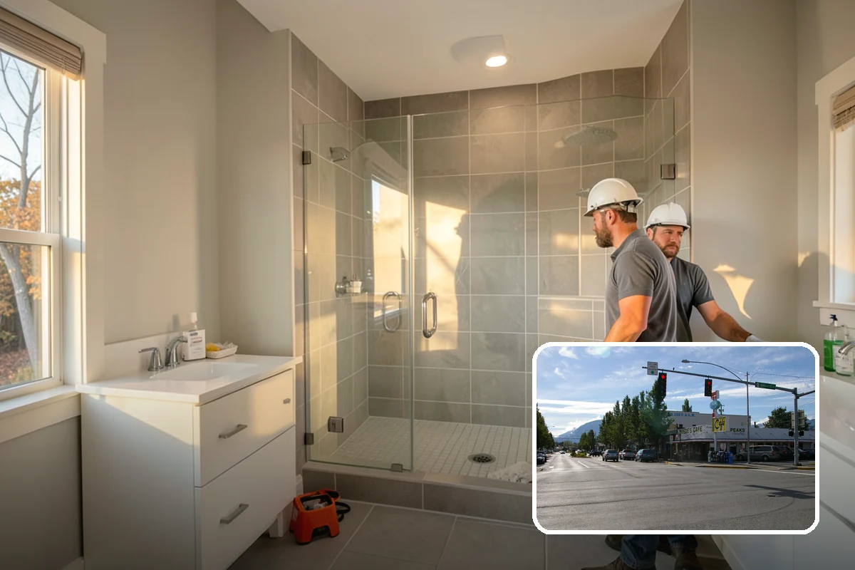 Bathroom Vanity Installation in North Bend, King County, WA - Adds valuable storage and counter space