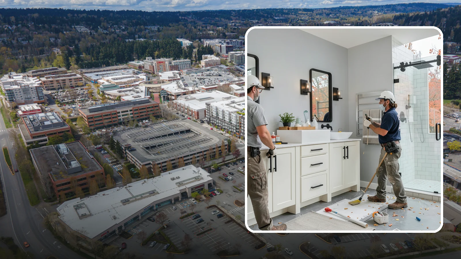 Bathroom Vanity Installation in Redmond, King County, WA - A bathroom vanity installation adds functional storage and a fresh focal point to your sink area.