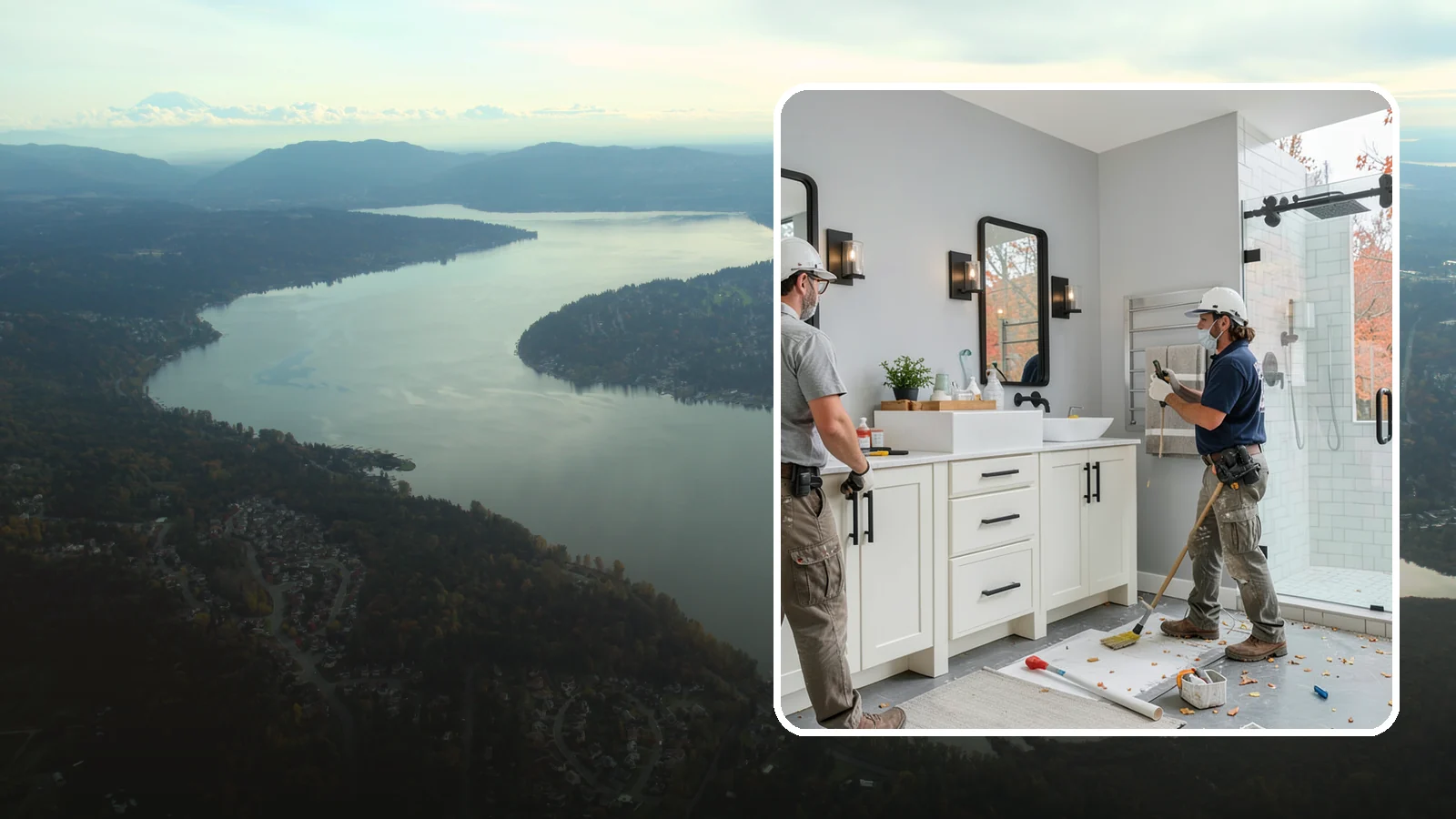 Bathroom Vanity Installation in Sammamish, King County, WA - A bathroom vanity installation adds functional storage and a fresh focal point to your sink area.